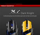 iMICE Large Mouses Pad & X7 Wired Gaming Mouse 7 Buttons 2400 DPI LED Optical USB Ergonomic Game Mouse Mice For Laptop Computer