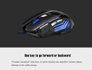iMICE Large Mouses Pad & X7 Wired Gaming Mouse 7 Buttons 2400 DPI LED Optical USB Ergonomic Game Mouse Mice For Laptop Computer