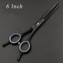 Juego de tijeras de peluquería profesional de 5,5 pulgadas, tijeras de corte y entresacado, alta calidad y personalidad.