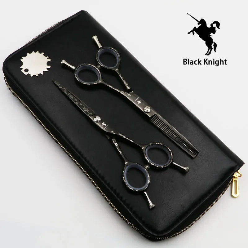 Juego de tijeras de peluquería profesional de 5,5 pulgadas, tijeras de corte y entresacado, alta calidad y personalidad.