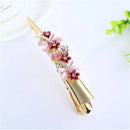 Flower Rhinestone Women Hair Accessories  Beautiful Floral Hair Clip Girls Hair Pins Sweet Wedding Headwear Crystal Barrette