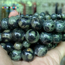 Natural Rhyolite Jaspers Loose Round Beads For Jewelry Making 4-12 MM DIY Bracelets Accessories 15" Wholesale