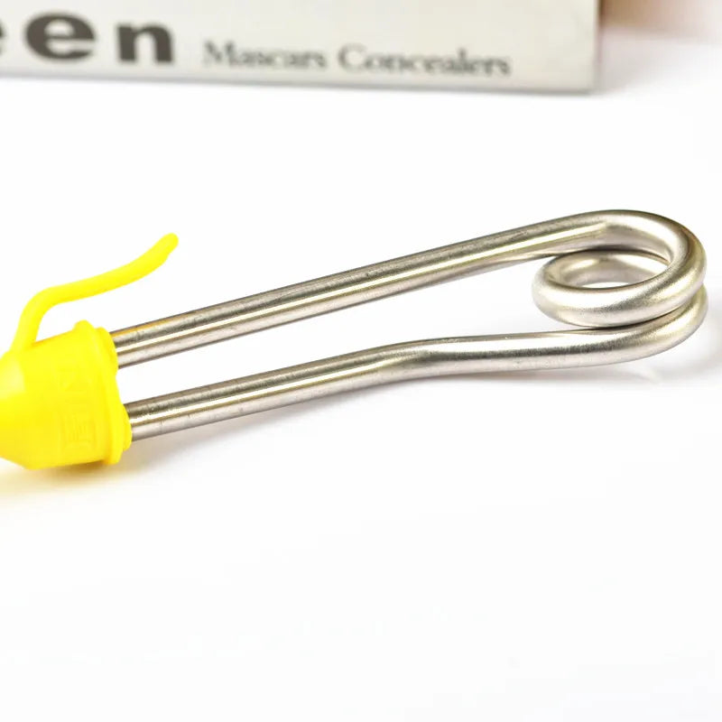 Mini calentador de agua eléctrico de 220 V y 600 W para tazas, ideal para viajes, con enchufes de la UE, Australia, Reino Unido y EE. UU.