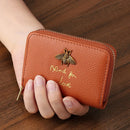 Brand Designer Leather Organizer Credit Card Holder Women Business Cards Holder 2023 Ladies Minimalist Travel Card Bag Wallets