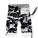 Camouflage Camo Cargo Shorts Men 2023 Summer Casual Cotton Multi-Pocket Loose Shorts Army Military Tactical Shorts Plus Size 44