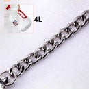 100cm DIY Women Metal Bags Strap Chain Stainless Steel Bag Belt For Crossbody Girl Detachable Shoulder Accessories Handbag Strap