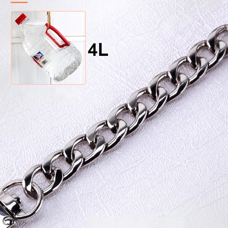 100cm DIY Women Metal Bags Strap Chain Stainless Steel Bag Belt For Crossbody Girl Detachable Shoulder Accessories Handbag Strap