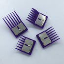 Juego de 4 cuchillas para cortadora de mascotas, guía de accesorios, peine de tamaño estándar, compatible con cuchillas Oster A5.