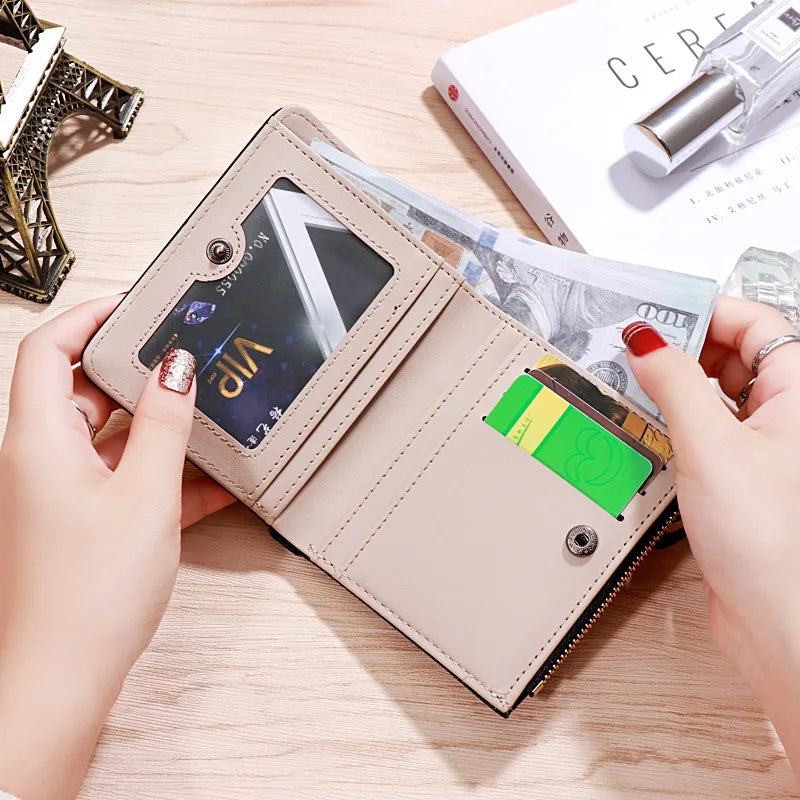 Women Wallet Slim Wallet Luxury Brand Wallets Small Purse Women Leather Pursese Top Selling Designer Wallets Moda Mujer 2022