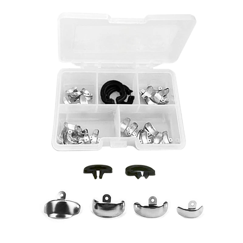 Dental Sectional Matrix System Sectional Contoured Metal Matrices Matrix Bands Resin Clamping Ring Dental Pliers Dentist Tools