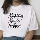 V kim taehyung letter Women tshirt Cartoon Casual Suga Printed Kpop style star Female Tops Tee Short Sleeve Aesthetic Tshirt