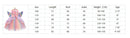 New 3pcs Baby Girls Dress Pastel Rainbow Princess For Summer Birthday Party Dress Unicorn Cosplay Perform Children Costume