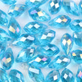 YHBZRET Waterdrop Pendant Austrian crystal beads 8*13mm 30pcs Teardrop glass loose bead for jewelry making bracelet Earrings DIY
