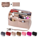 Purse Organizer Insert, Felt Bag organizer with zipper,Bag in bag, Handbag & Tote Shaper,Perfect For Speedy Neverfull