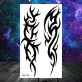 Realistic Thorns Dragon Wolf Tatoos Temporary Tattoos For Adult Men Kids Lion Tiger Skull Fake Tattoo Neck Arm Hands Small Tatoo