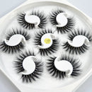 QSTY 7pairs 15-25mm 3D Mink Lashes Natural Long False Eyelashes Dramatic Volume Fake eye Lash Makeup for eyelashe extension