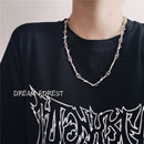 Small Wire Brambles Iron Unisex Choker Necklace Women Hip-hop Gothic  Punk Style Barbed Wire Little Thorns Chain Choker Gifts