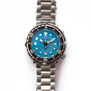 Proxima Mens Diver Watch Tuna Military Automatic Watches Mechanical Wristwatch 30Bar Waterproof Sapphire C3 Luminous NH35 Green