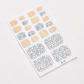 Sanuxc Toe Nail Sticker Self Adhesive Nail Polish Sticker Plain Stickers Nail Decoration Minimalist Nail Wraps Full Cover