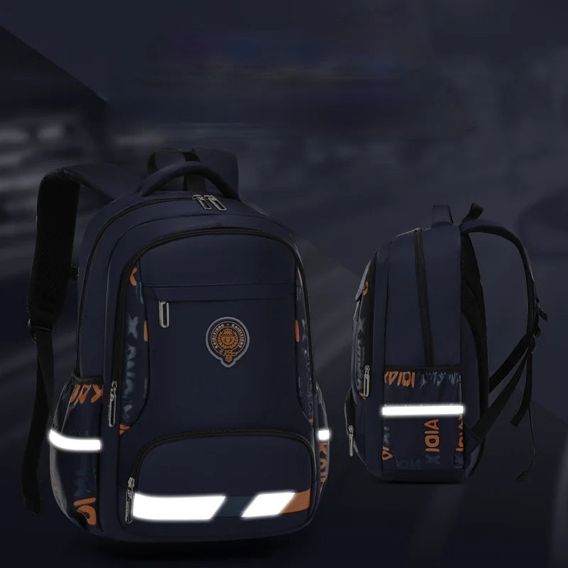 Waterproof Children School Bags For Boys Kids Backpack Primary Orthopedic School Backpack Schoolbag Book Bag Mochila Infantil