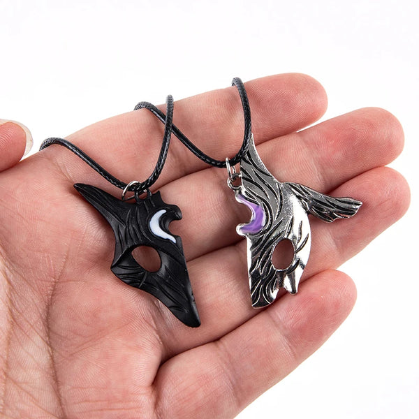 Classic Game Couple Lover Necklace Kindred and Eternal Hunters Couples Pendant Necklaces Jewelry Accessories