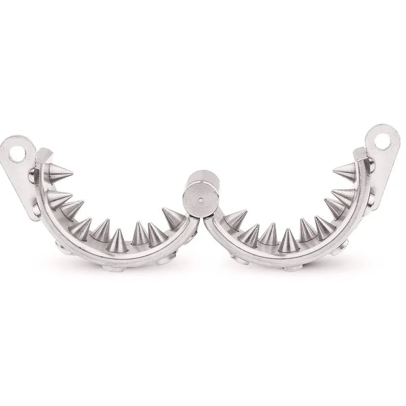 قفل قضيب معدني، حلقة قضيب، أداة تمديد كرات الذكور الثقيلة، تأخير وقت القذف، ألم حاد للرجال