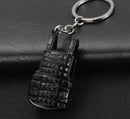 PUBG Fashion Eat Chicken Keychain Battlegrounds Backpack Battle Frying Pan Helmet 98k Key Ring Woman Man Jewwlry Wholesale