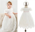 European and American Extended Baptismal Extra Christening Gown Baby Party Dress Baby Girl Dress Vestidos Para Navidad De Bebes