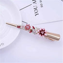 Flower Rhinestone Women Hair Accessories  Beautiful Floral Hair Clip Girls Hair Pins Sweet Wedding Headwear Crystal Barrette