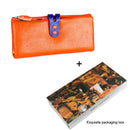 CICICUFF Fashion Wallet Women Genuine Leather Long Clutch Ladies Purse with Zipper Pocket Colorful Phone Wallet Female Billfold