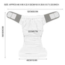 Reusable Adult Diaper Waterproof Washable Adult Elderly Cloth Diapers Pocket Nappies Adjustable Diaper Pants For Men & Women