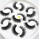 QSTY 7pairs 15-25mm 3D Mink Lashes Natural Long False Eyelashes Dramatic Volume Fake eye Lash Makeup for eyelashe extension