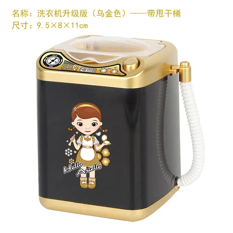 2021 vibrating the same child mini appliance set simulation washing machine toy small appliances girl play house toy