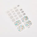 Sanuxc Toe Nail Sticker Self Adhesive Nail Polish Sticker Plain Stickers Nail Decoration Minimalist Nail Wraps Full Cover