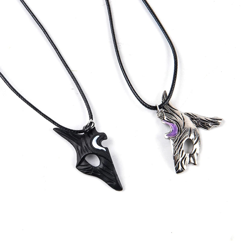 Classic Game Couple Lover Necklace Kindred and Eternal Hunters Couples Pendant Necklaces Jewelry Accessories