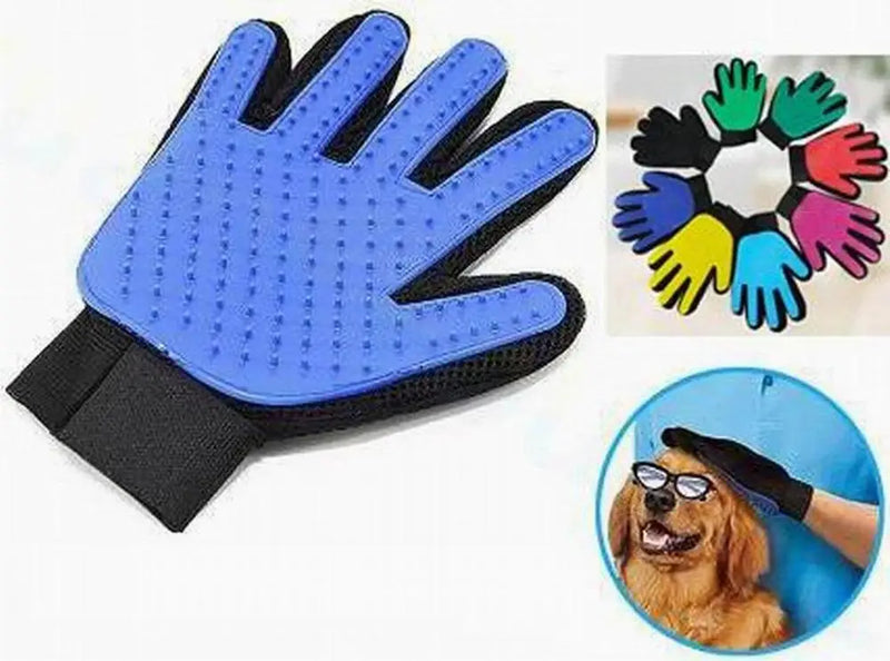 Pet Glove Anti-bite Cat Grooming Gloves dog Bath Clean Massage Hair Remover Brush Cat Hair Deshedding Comb right or left