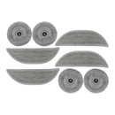 Microfibre Wipes Set for Roborock S8 MaxV Ultra Vibra Rise 3.0 Mopping System - Quick & Reusable & Washable