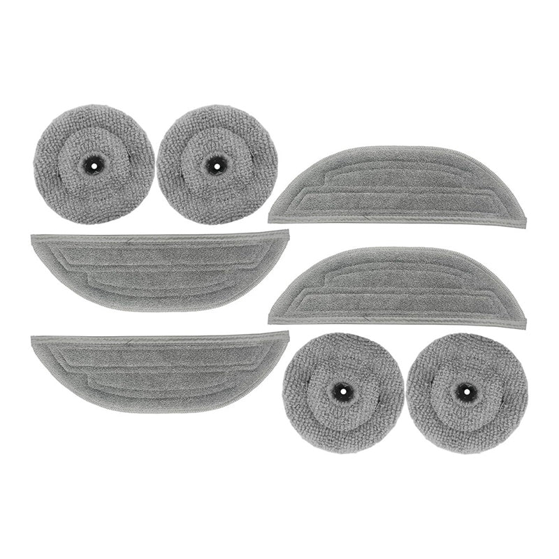 Microfibre Wipes Set for Roborock S8 MaxV Ultra Vibra Rise 3.0 Mopping System - Quick & Reusable & Washable