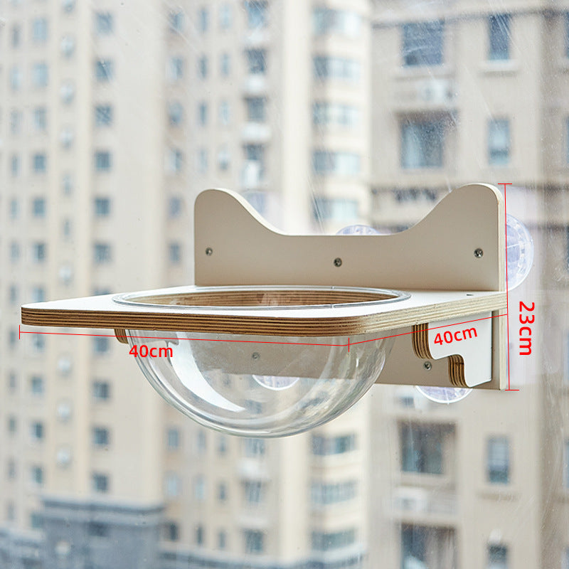 Pet Cat Hammock Cat Nest Cat Crib Hanging Nest Cat Climbing Frame Hanging Window Balcony Glass Cat Sun-Drying Handy Gadget