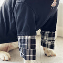 Dog Clothes Large Dog Trendy Fake Two-Piece Clothes Spring & Fall Cute Labrador Golden Retriever Internet Celebrity Pet Clothes