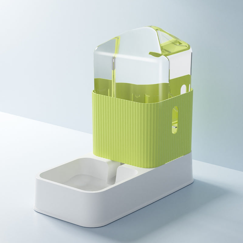 Cat Water Fountain Dog Water Fountain Flowing Non-Plug Electric Cat Drinking Water Dog Feeding Water Keep Dry Mouth Cat Bowl Pet Supplies