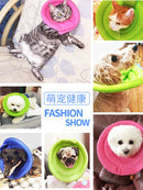 Unibeca Dogs and Cats Elizabeth Ring Soft Bite-Proof Protector Pet Anti-Licking Anti-Bite Collar Cat Neck Strap Shield Ring