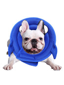 Unibeca Dogs and Cats Elizabeth Ring Soft Bite-Proof Protector Pet Anti-Licking Anti-Bite Collar Cat Neck Strap Shield Ring