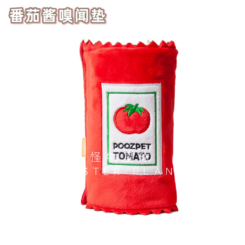 A Few Dogs Sniffing Toys Relieving Stuffy Handy Gadget Small and Medium-Sized Dogs Pulling out Sniffing Pad Puzzle Food Leakage Tearing Dog Playing