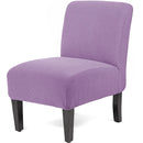 Solid Color Stretch Thick Full-body Single Chair Cover