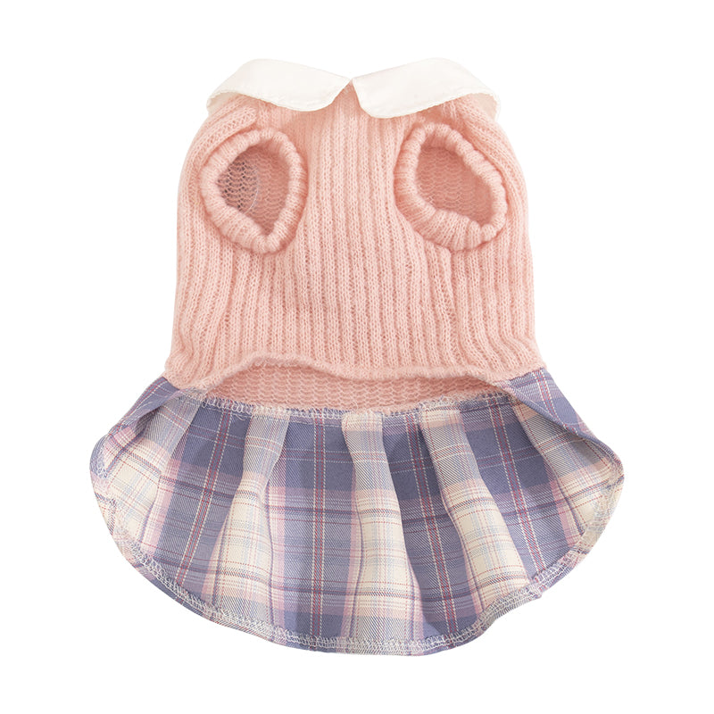 Cat Clothes Autumn and Winter Clothing JK Preppy Style Small Skirt Muppet British Shorthair Pet Clothes Anti-Dirty Anti-Lint Summer