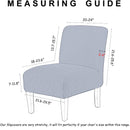 Solid Color Stretch Thick Full-body Single Chair Cover