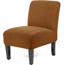 Solid Color Stretch Thick Full-body Single Chair Cover