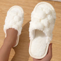 Fluffy Slippers Household Thick Bottom And Warm Keeping Non-slip