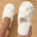 Fluffy Slippers Household Thick Bottom And Warm Keeping Non-slip